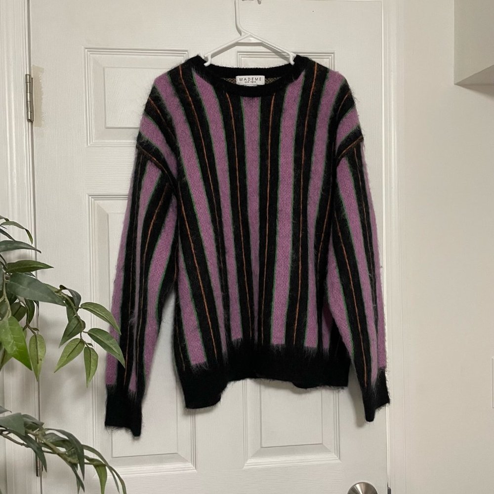 Mens Mohair MadeMe NY Sweater - Extra Large